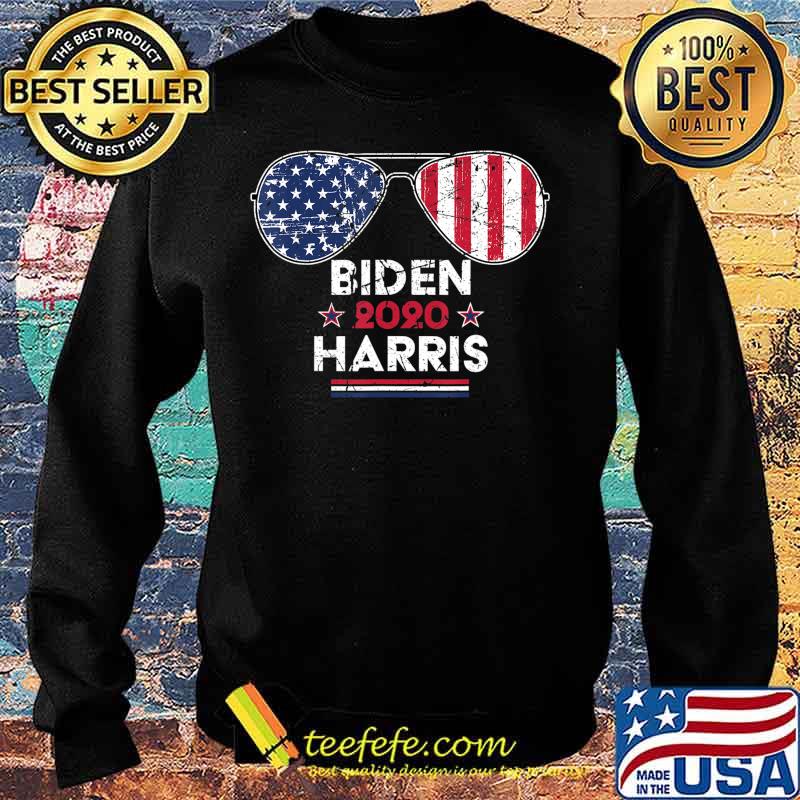 Biden Harris 2020 Aviator Sunglasses American Flag T-Shirt Sweater Biden Harris 2020 Aviator Sunglasses American Flag T-Shirt Sweater