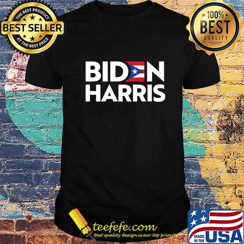 Biden Harris 2020 Joe Kamala for PR Puerto Rico Rican Flag Premium T-Shirt