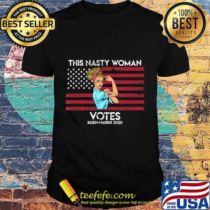 Biden Harris 2020 This Nasty Woman Votes T-Shirt