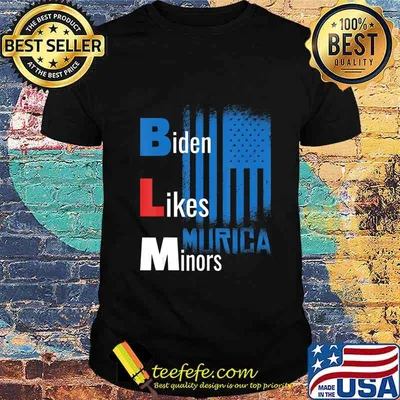 Biden Likes Minors 2020 Election Democrat Voter Gift T-Shirt
