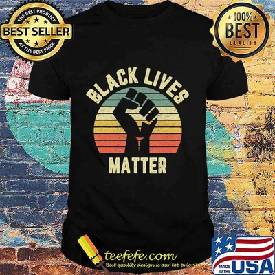 Black Lives Matter Shirt Cool Retro Design for BLM T-Shirt