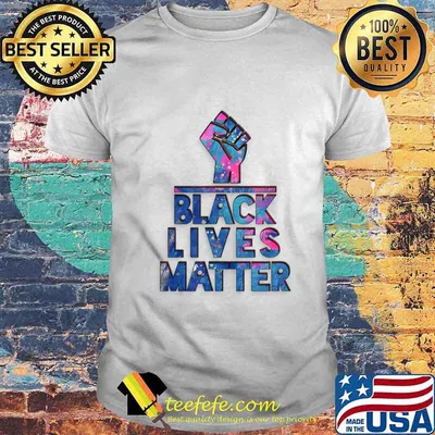 Black Lives Matter water color Shirt