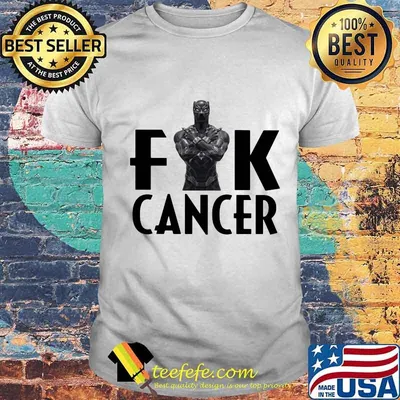 Black panther rip chadwick fuck cancer shirt