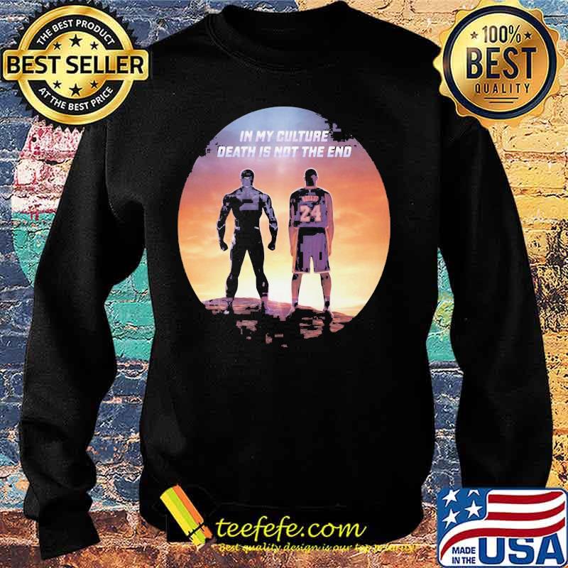 Black panther rip chadwick kobe bryant in my culture death is not the end sunset s Sweater Black panther rip chadwick kobe bryant in my culture death is not the end sunset s Sweater