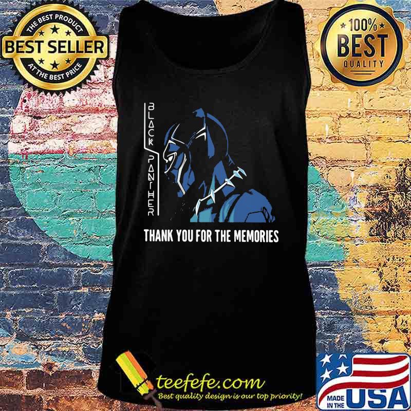 Black panther rip chadwick thank you for the memories 2020 s Tank top Black panther rip chadwick thank you for the memories 2020 s Tank top