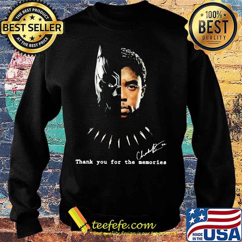 Black panther rip chadwick thank you for the memories signature s Sweater Black panther rip chadwick thank you for the memories signature s Sweater