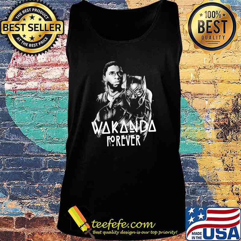 Black panther rip chadwick wakanda forever thank you for the memories 1977 2020 signature s Tank top Black panther rip chadwick wakanda forever thank you for the memories 1977 2020 signature s Tank top