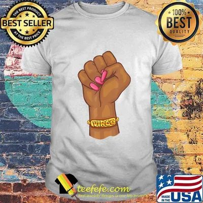 Black Power Feminist Virgo Zodiac Sign T-Shirt