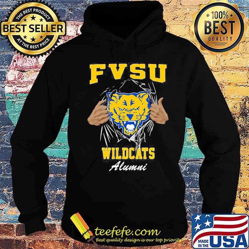 Blood inside cat fvsu wildcats alumni s Hoodie Blood inside cat fvsu wildcats alumni s Hoodie