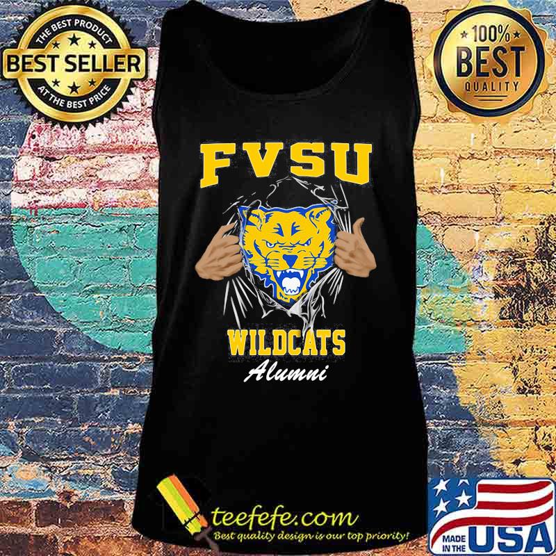Blood inside cat fvsu wildcats alumni s Tank top Blood inside cat fvsu wildcats alumni s Tank top