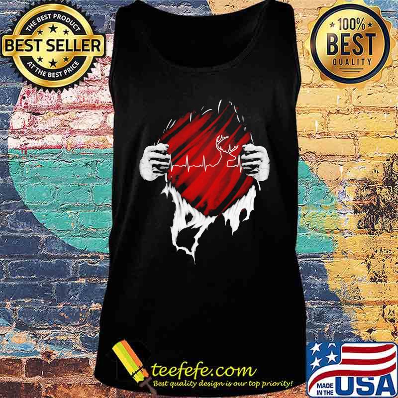 Blood inside deer heartbeat s Tank top Blood inside deer heartbeat s Tank top
