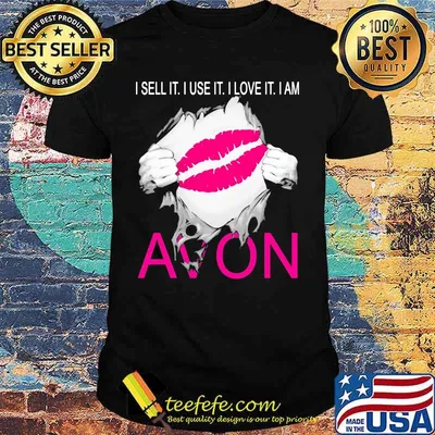 Blood inside i sell it i use it i love it i am avon shirt