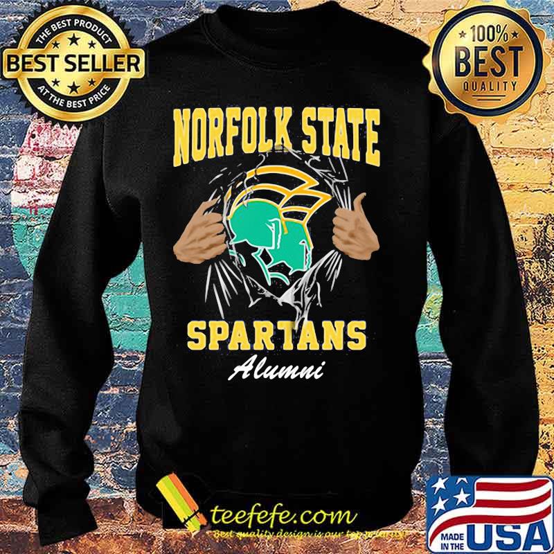 Blood inside norfolk state spartans alumni s Sweater Blood inside norfolk state spartans alumni s Sweater