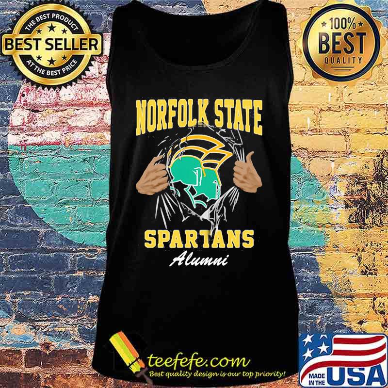 Blood inside norfolk state spartans alumni s Tank top Blood inside norfolk state spartans alumni s Tank top
