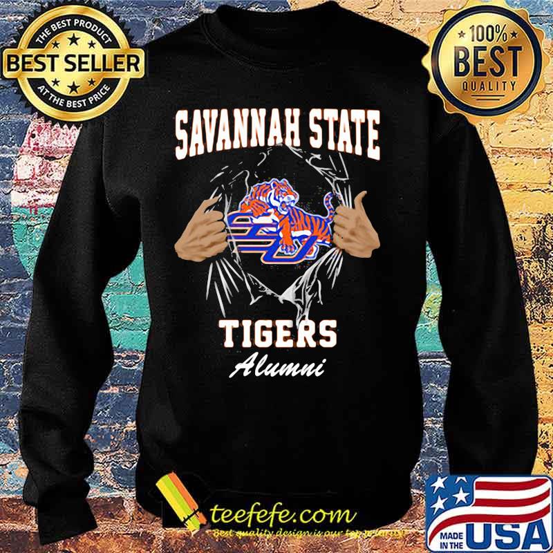 Blood inside savannah state tigers alumni s Sweater Blood inside savannah state tigers alumni s Sweater