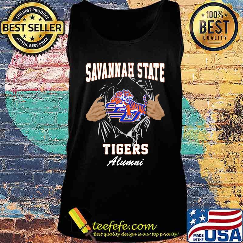 Blood inside savannah state tigers alumni s Tank top Blood inside savannah state tigers alumni s Tank top