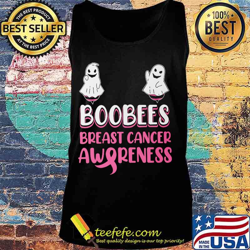 Boo Bees Breast Cancer Awareness Halloween Shirt Tank top Boo Bees Breast Cancer Awareness Halloween Shirt Tank top