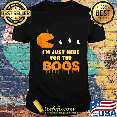 Boos Pumpkin eating Ghost Halloween T-Shirt
