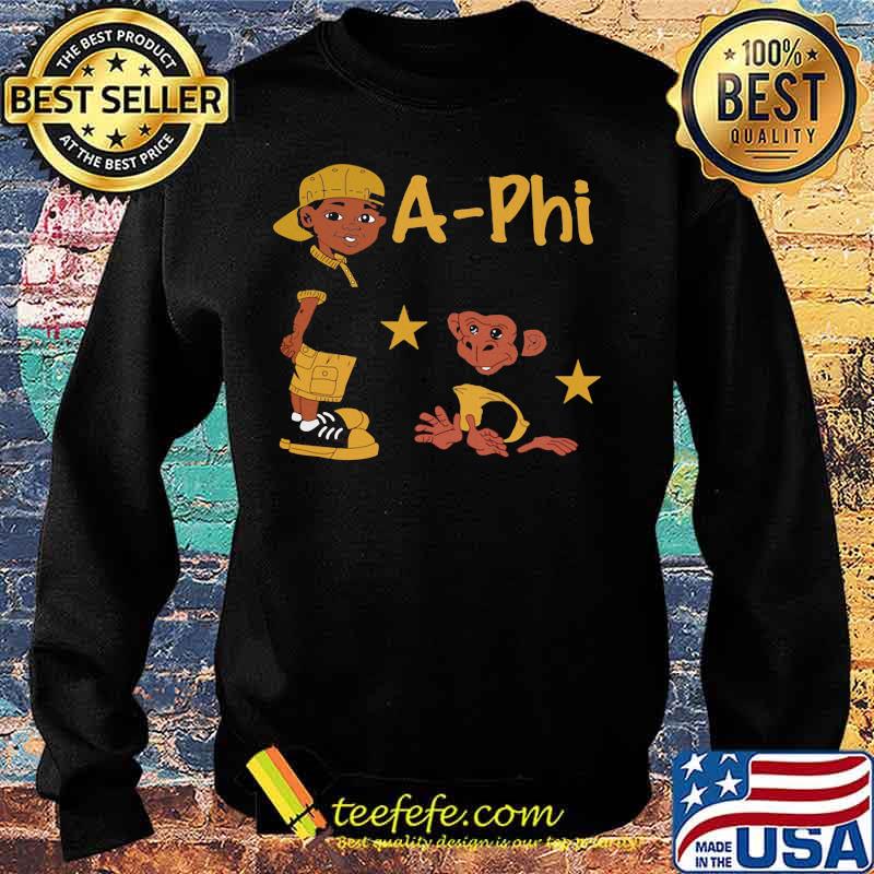 Boy and monkey stars alpha phi alpha s Sweater Boy and monkey stars alpha phi alpha s Sweater