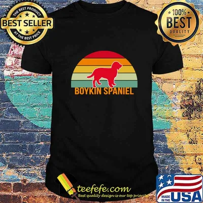 Boykin Spaniel Vintage Silhouette T-Shirt