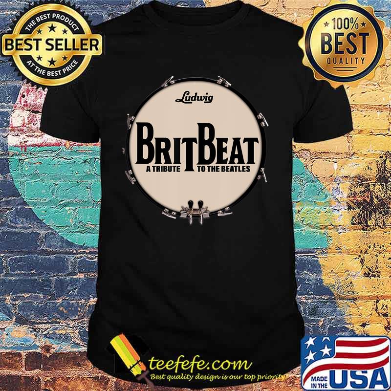 BritBeat 'Fab Four' Tribute Band Apparel Drum T-Shirt BritBeat 'Fab Four' Tribute Band Apparel Drum T-Shirt