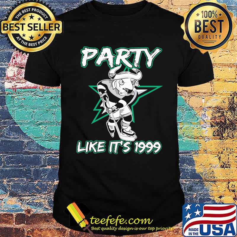 Buffalo dallas star hockey party like it's 1999 shirt