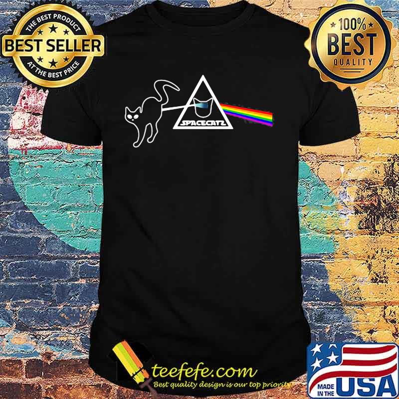 Cat spacecataz pink floyd band shirt Cat spacecataz pink floyd band shirt