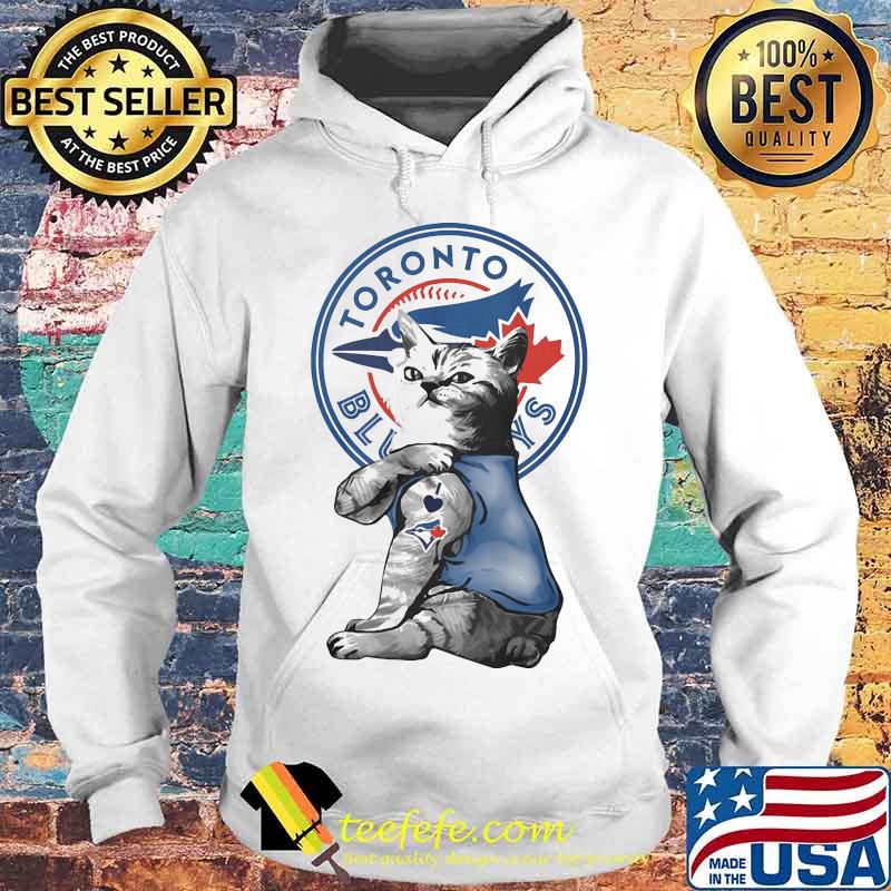 Cat tattoos toronto blue rays logo s Hoodie Cat tattoos toronto blue rays logo s Hoodie
