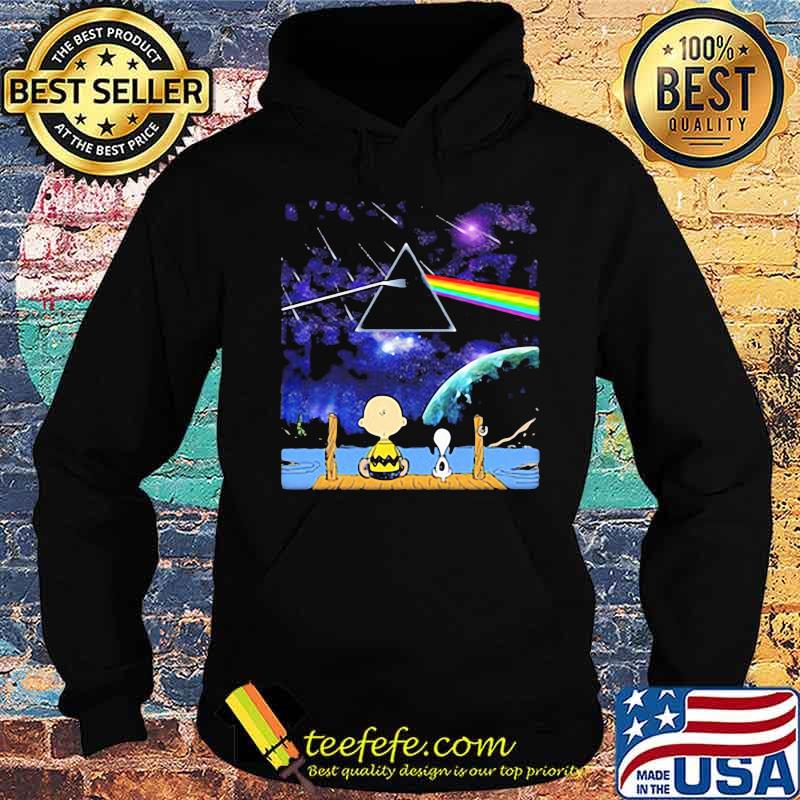 Charlie brown and snoopy seeing pink floyd band s Hoodie Charlie brown and snoopy seeing pink floyd band s Hoodie