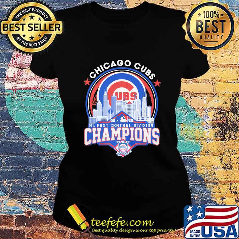 Chicago cubs nl-east central division champions s Ladies tee Chicago cubs nl-east central division champions s Ladies tee