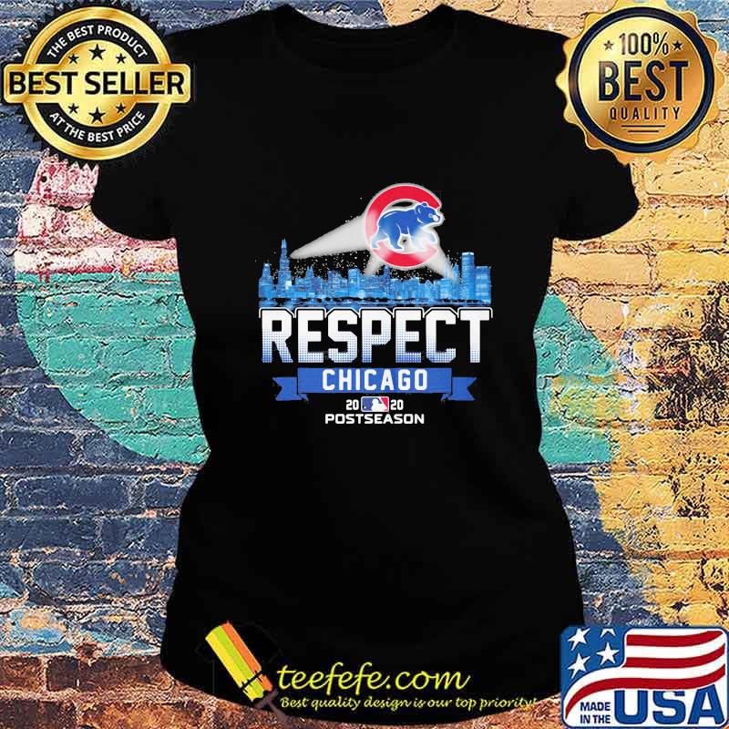 Chicago cubs respect postseason 2020 s Ladies tee Chicago cubs respect postseason 2020 s Ladies tee