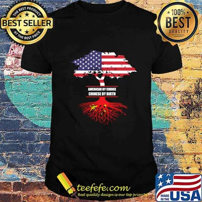 Chinese By Birth American By Choice T-Shirt