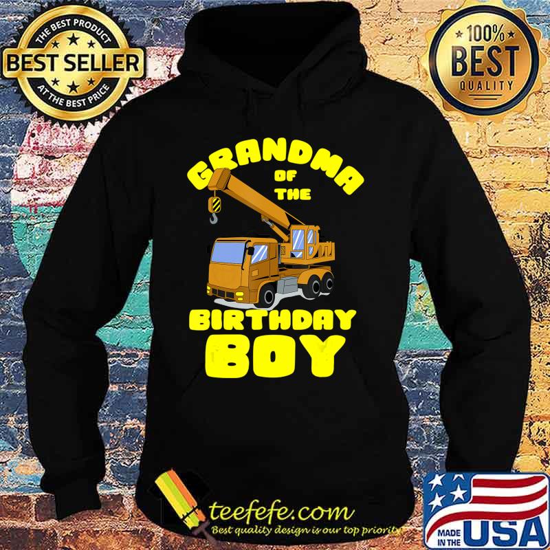 Cool Unique Grandma Of The Birthday Boy Gift T-Shirt Hoodie Cool Unique Grandma Of The Birthday Boy Gift T-Shirt Hoodie