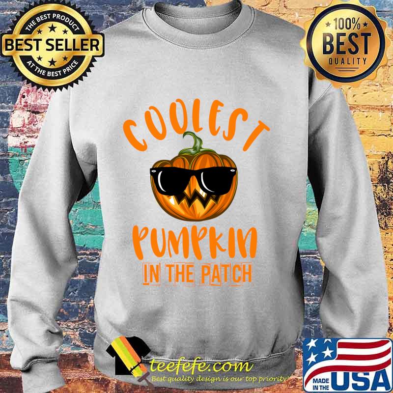 Coolest Pumpkin In The Patch Cute Halloween Costume Shirt Sweater Coolest Pumpkin In The Patch Cute Halloween Costume Shirt Sweater