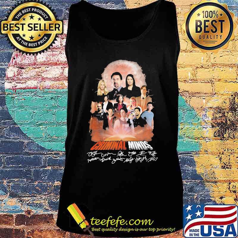 Criminal minds characters signatures s Tank top Criminal minds characters signatures s Tank top