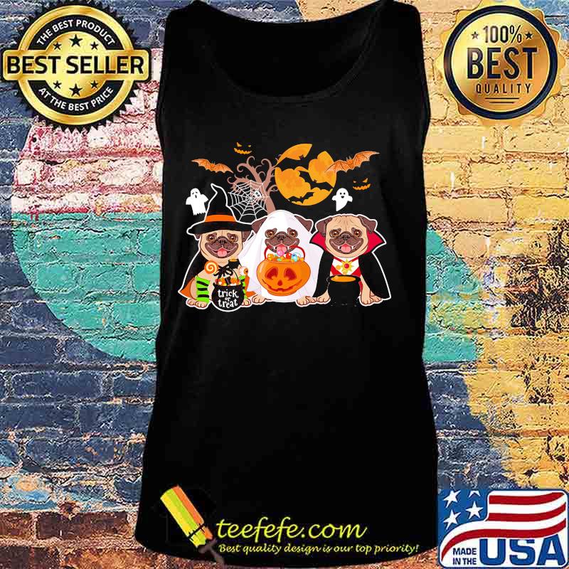 Cute Pug In Halloween Costume Shirt Tank top Cute Pug In Halloween Costume Shirt Tank top