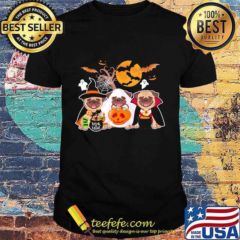 Cute Pug In Halloween Costume Shirt