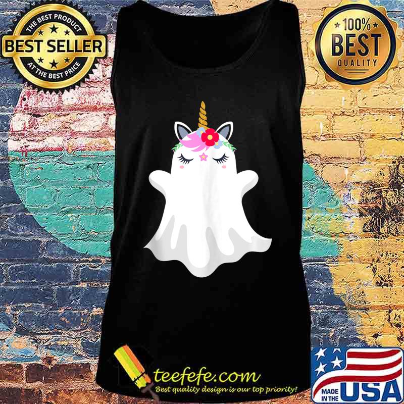 Cute Unicorn Ghost Funny Halloween Costume for Women Girl s Tank top Cute Unicorn Ghost Funny Halloween Costume for Women Girl s Tank top