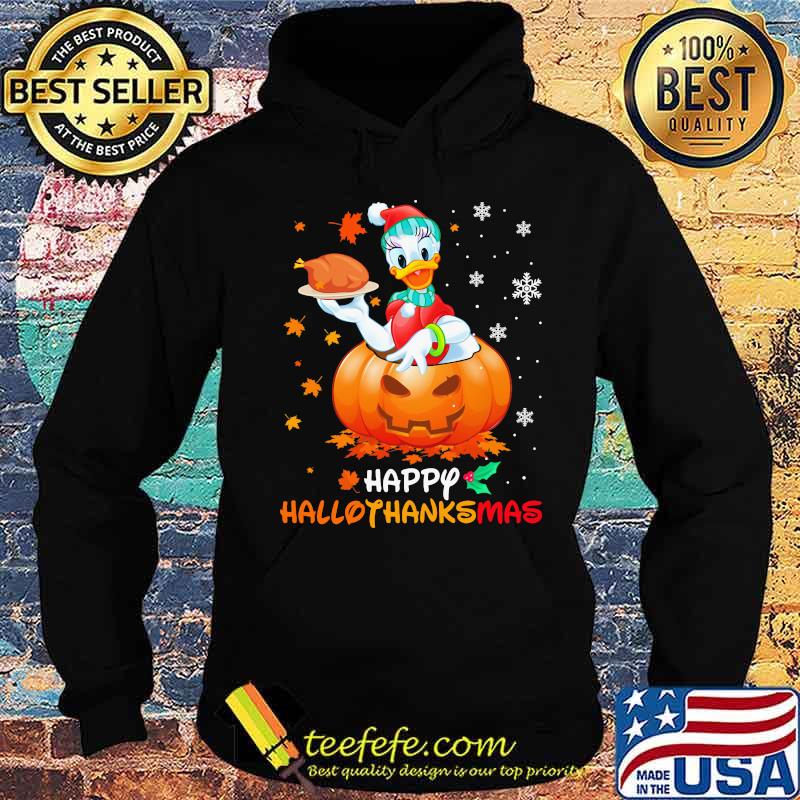 Daisy duck happy hallothanksmas halloween thanksgiving christmas s Hoodie Daisy duck happy hallothanksmas halloween thanksgiving christmas s Hoodie