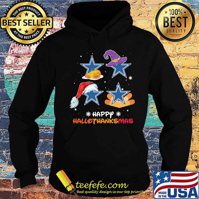 Dallas cowboys happy hallothanksmas halloween thanksgiving christmas s Hoodie Dallas cowboys happy hallothanksmas halloween thanksgiving christmas s Hoodie