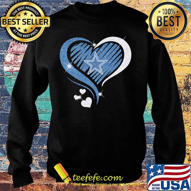 Dallas cowboys hearts diamond s Sweater Dallas cowboys hearts diamond s Sweater