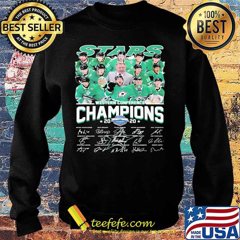Dallas stars western conference champions 2020 signatures s Sweater Dallas stars western conference champions 2020 signatures s Sweater
