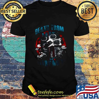 Death from above sunset shirt