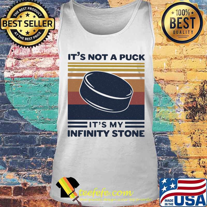 Disc golf it's not a puck it's infinity stone vintage retro s Tank top Disc golf it's not a puck it's infinity stone vintage retro s Tank top