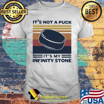 Disc golf it's not a puck it's infinity stone vintage retro shirt