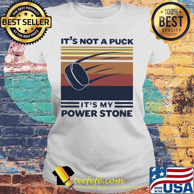 Disc golf it's not a puck it's power stone vintage retro s Laides tee Disc golf it's not a puck it's power stone vintage retro s Laides tee