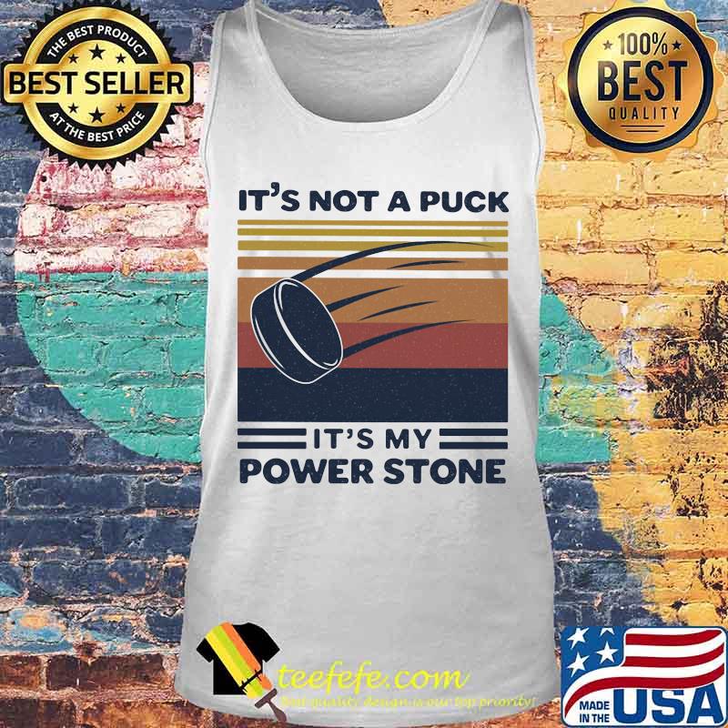 Disc golf it's not a puck it's power stone vintage retro s Tank top Disc golf it's not a puck it's power stone vintage retro s Tank top