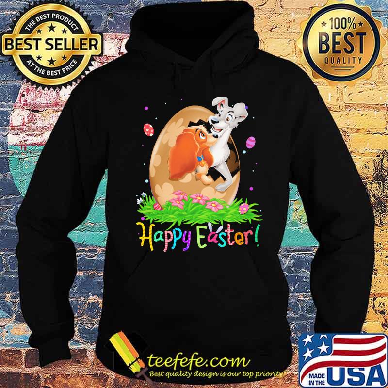 Disney lady and the tramp happy easter flower s Hoodie Disney lady and the tramp happy easter flower s Hoodie