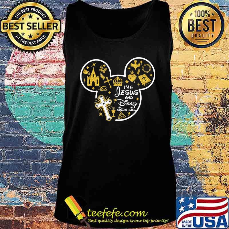 Disney mickey mouse i'm a jesus and disney kinda girl s Tank top Disney mickey mouse i'm a jesus and disney kinda girl s Tank top