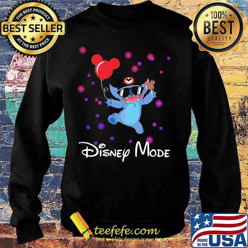 Disney mode stitch holding balloon mickey mouse s Sweater Disney mode stitch holding balloon mickey mouse s Sweater